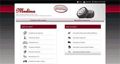 Desktop Screenshot of neumaticos-medina.com